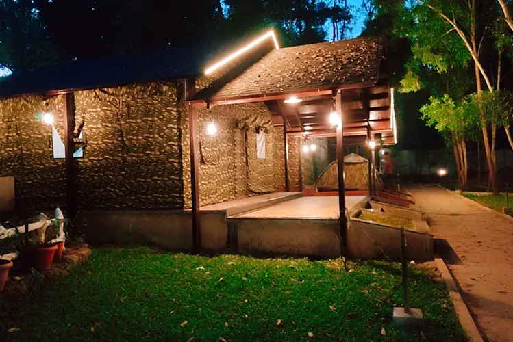 Common area and recreational facilities at Dew Drops Jungle Resort