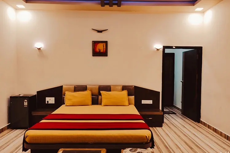 Interior design and furnishing details at Dew Drops Jungle Resort